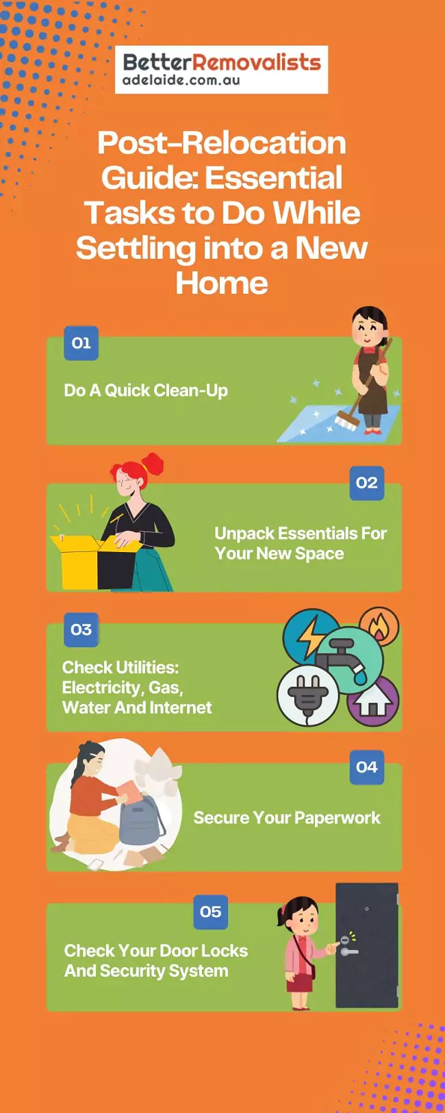 best tips to get settled in your new house after moving