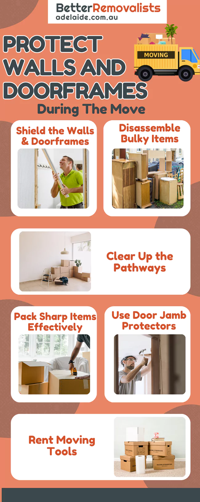 tips for protecting walls and doorframes during a move