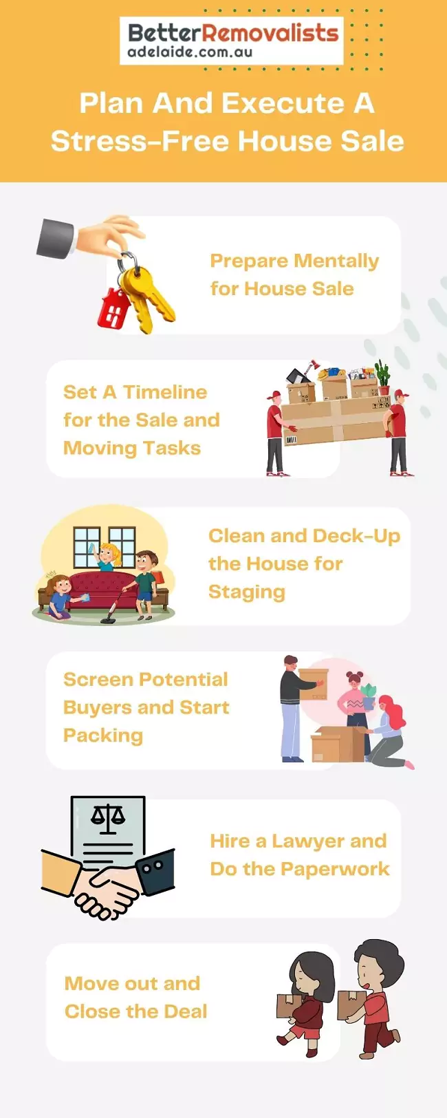 tips for an stress free move