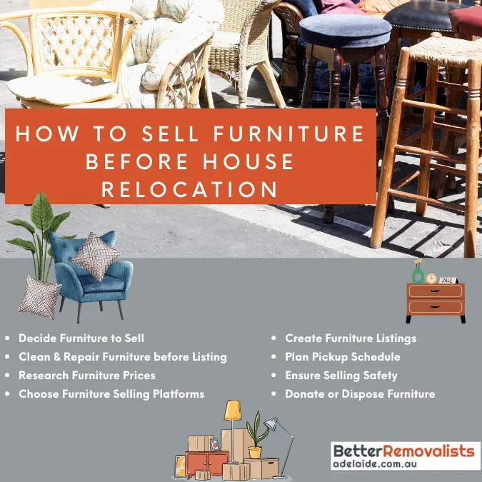 How to Sell Furniture Before House Relocation