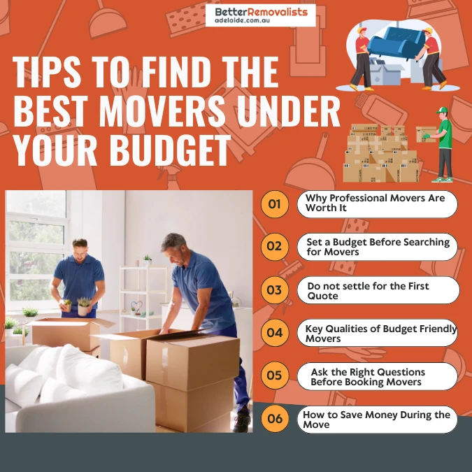 Tips To Find The Best Movers Under Your Budget